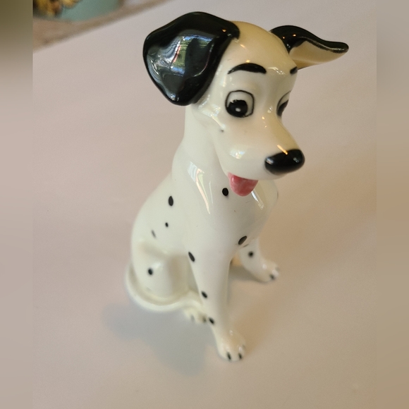 Vintage Disney 101 Dalmatians Pongo Ceramic Figurine - Picture 2 of 4